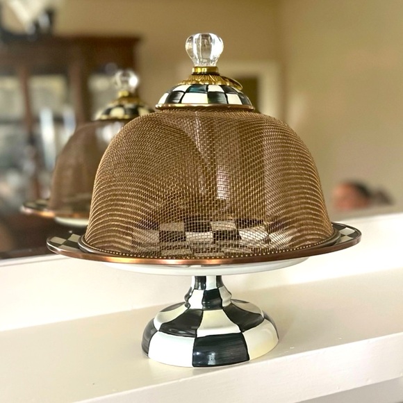 Beautiful brass MacKenzie Childs Medium size dome - Picture 2 of 3